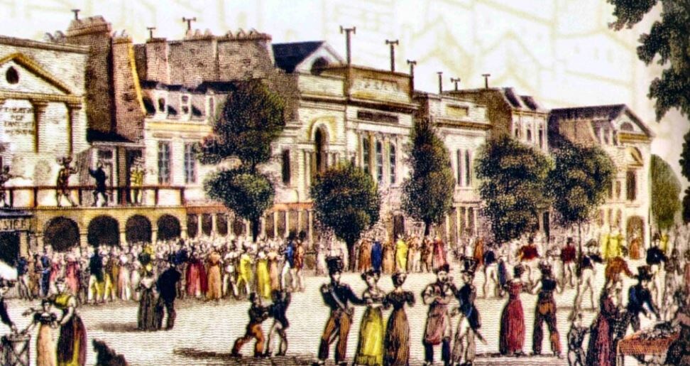 "Театральный бульвар" - бульвар Тампль