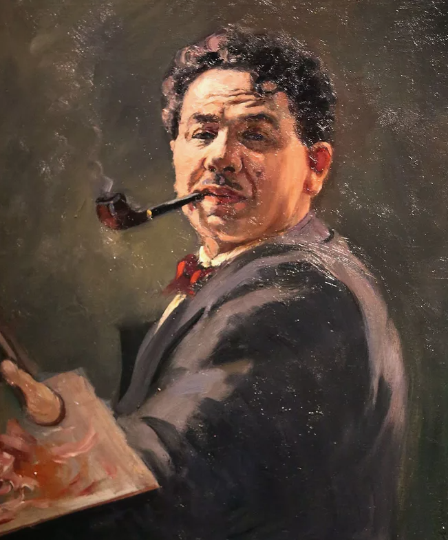 Герасимов Александр Михайлович. Автопортрет. Источник: фото из Интернета