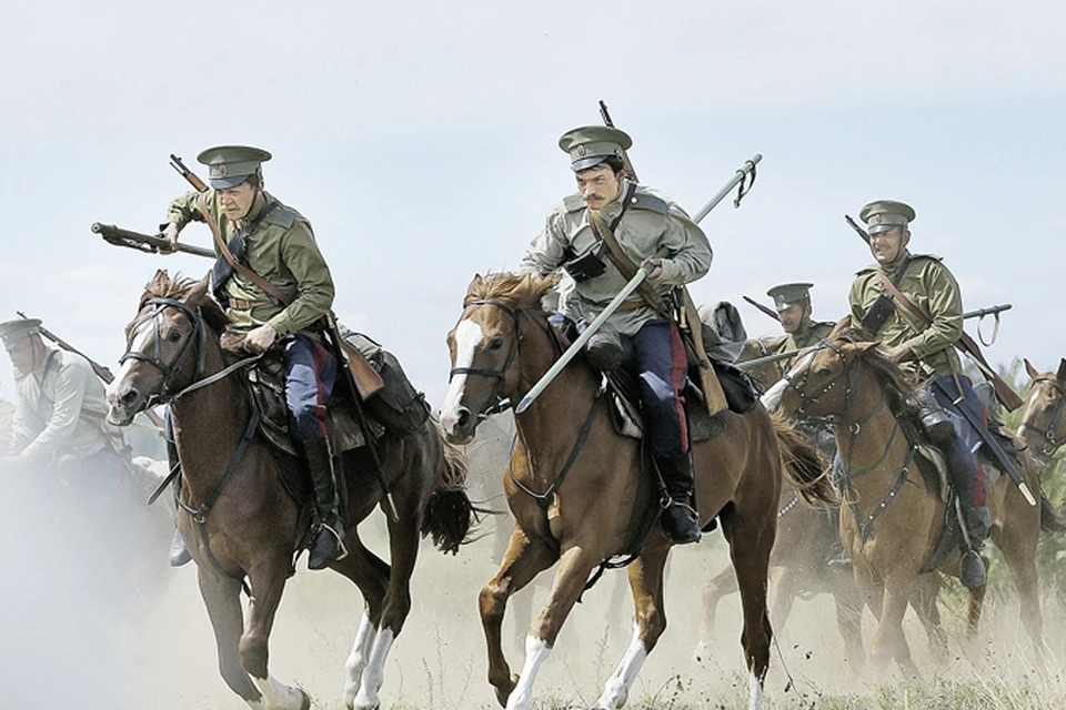Казаки в битве первой мировой 