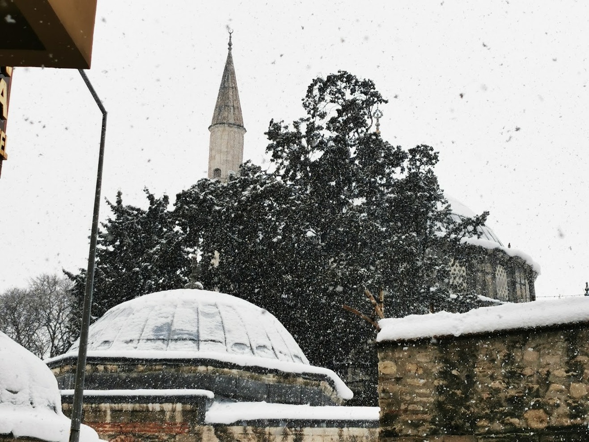 Снегопад в Турции