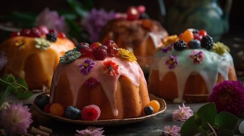 Куличи начинают печь за несколько дней до Пасхи. Фото сгенерировано нейросетью midjourney.com по мотивам публикации