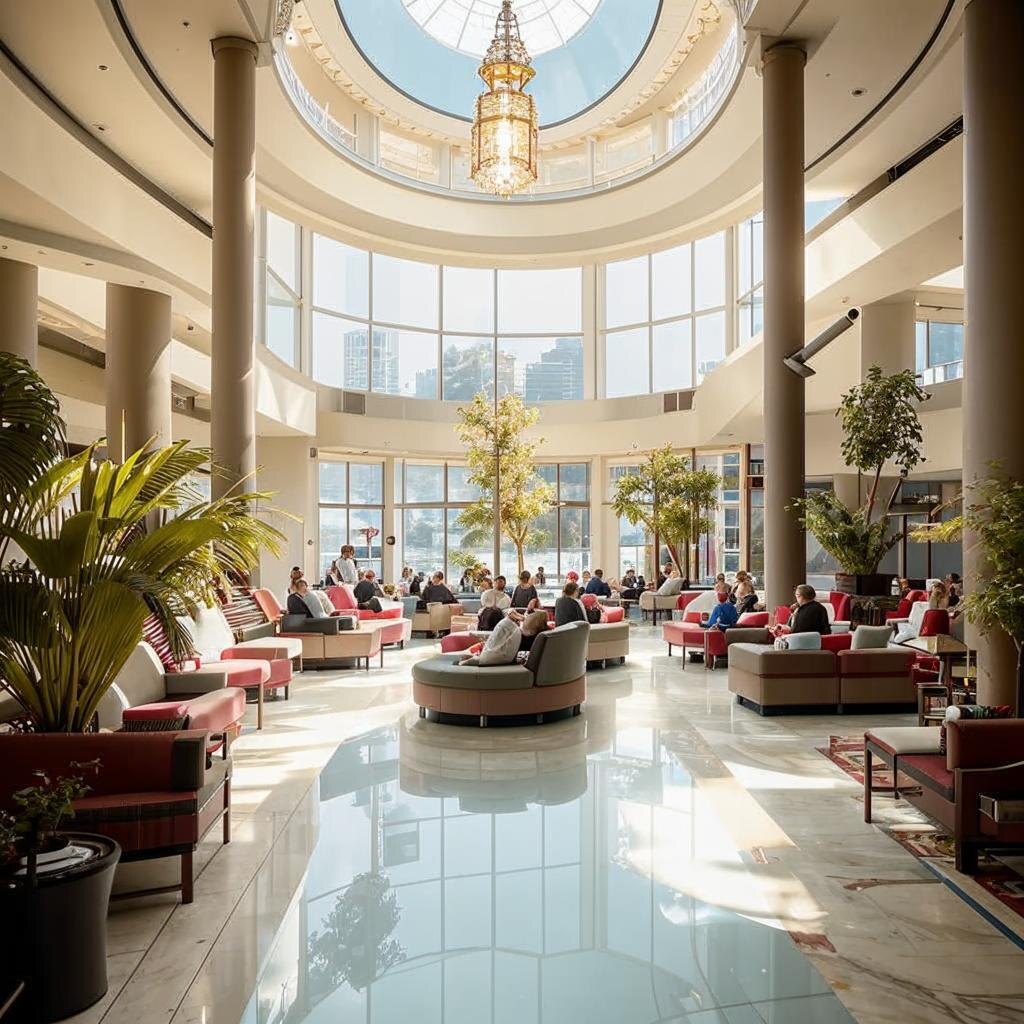 Огни отелей так заманчиво горят...