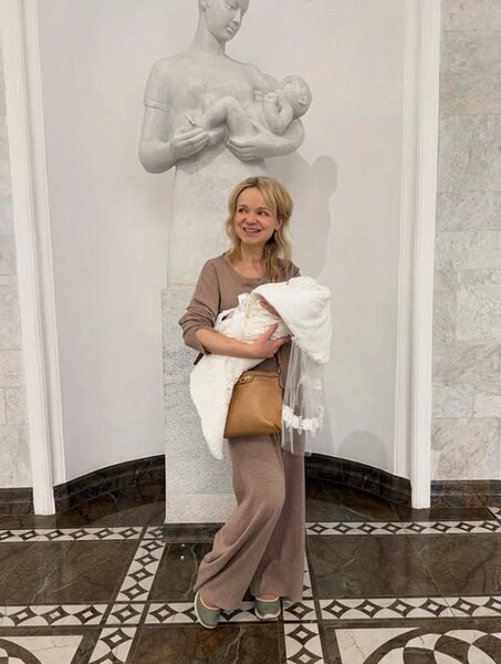 Дочь Виталины появилась на свет в одной из столичных клиник