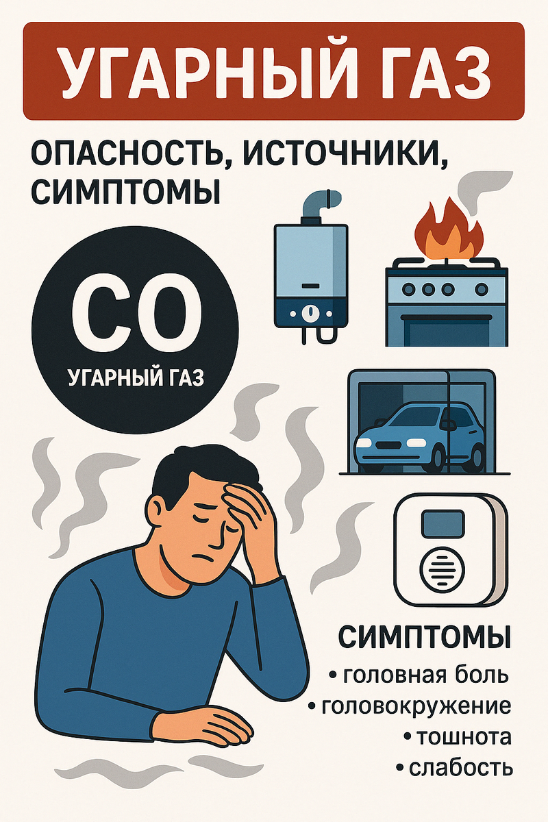 Профилактика отравления угарным газом