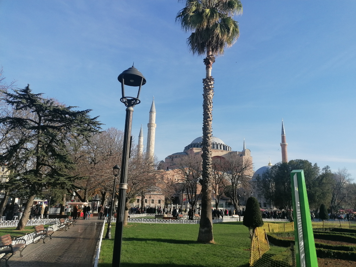 Мечеть Айя София в Стамбуле