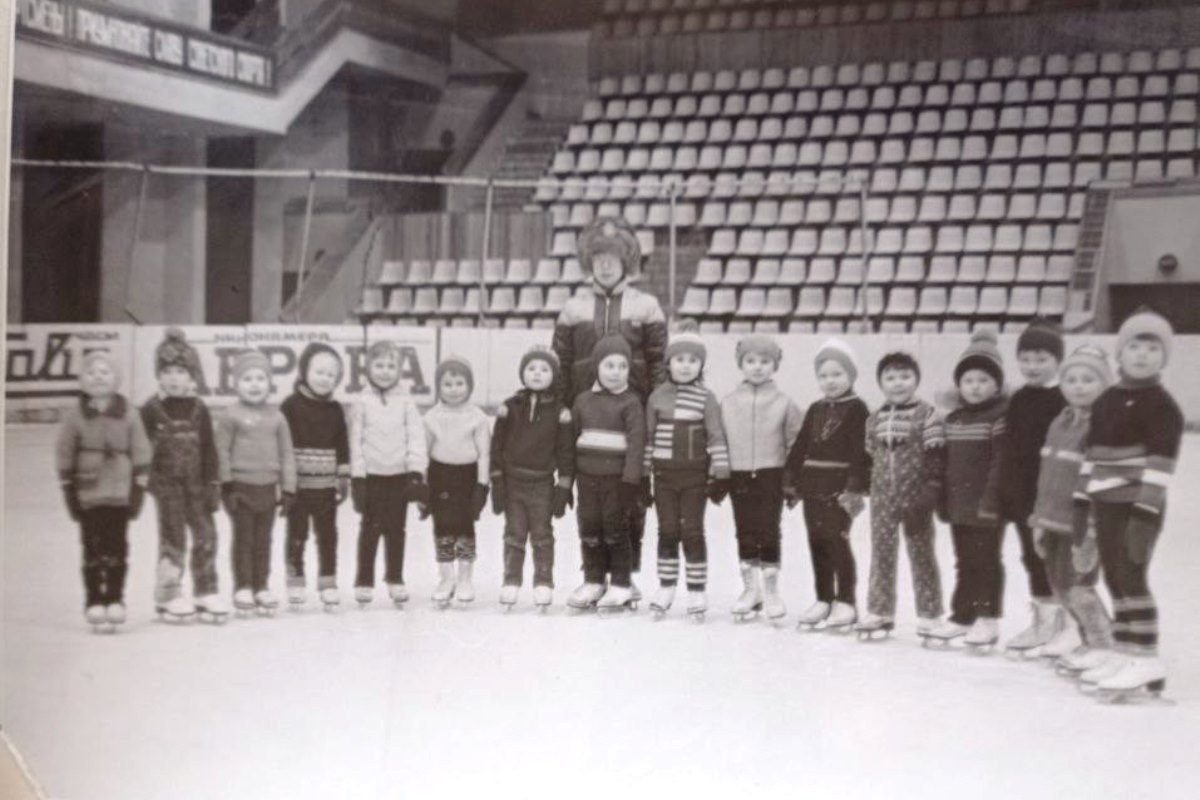    Один из первых наборов. Светлана Новожилова и ее воспитанники Андрей Крылов