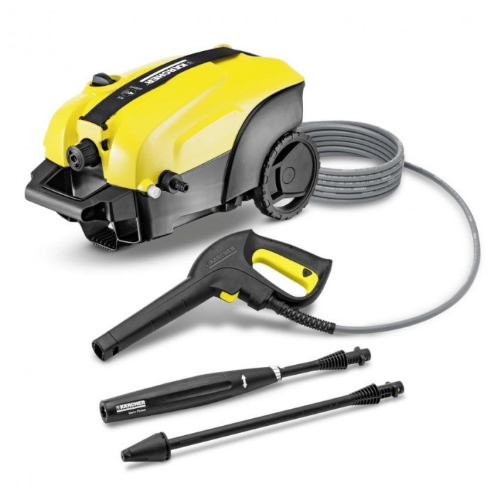 С точки зрения дизайна мойка высокого давления Karcher K 4 Silent выглядит, как ещё один "пылесос" от Керхера