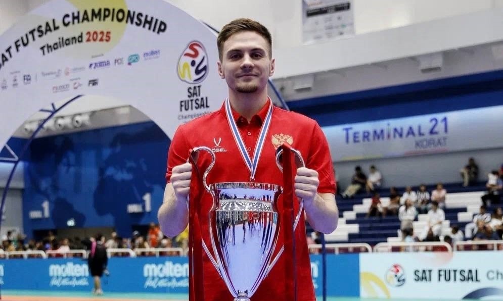 Сергей Орлов с трофеем