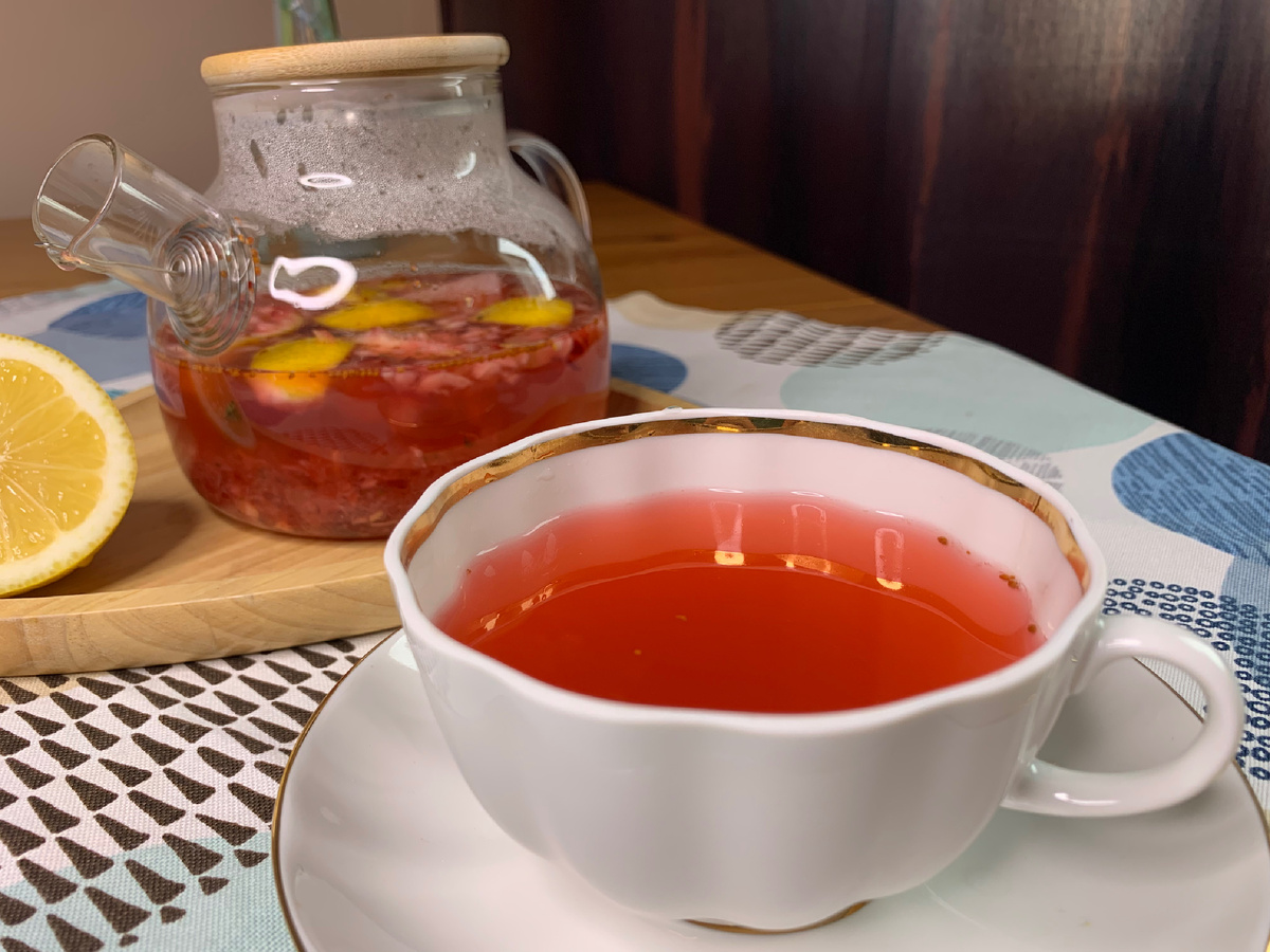 Клюквенный чай