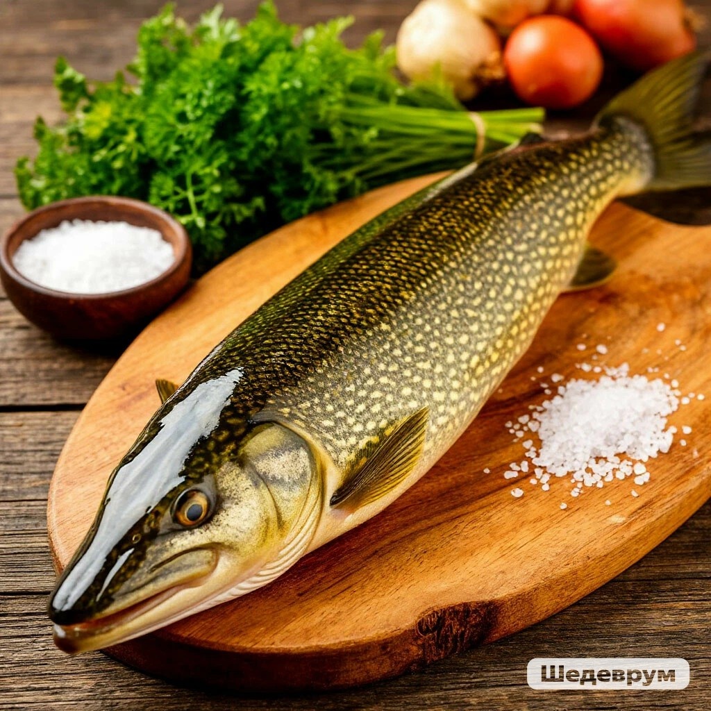 Свежая щука