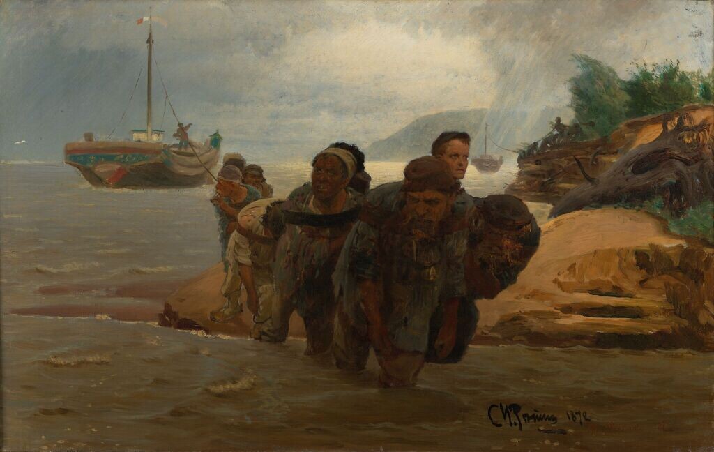 Илья Репин. Бурлаки, идущие вброд
1872 год
Государственная Третьяковская галерея