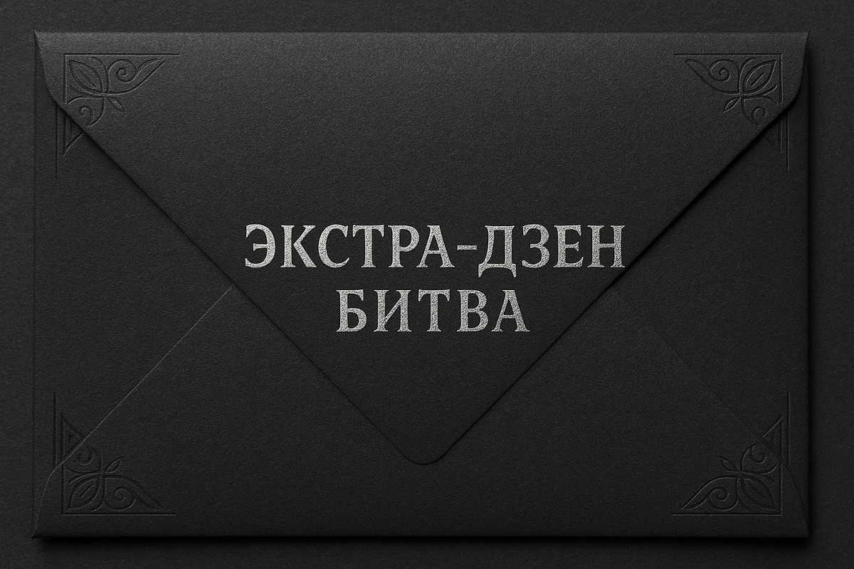 Конверт с карточками вопросов