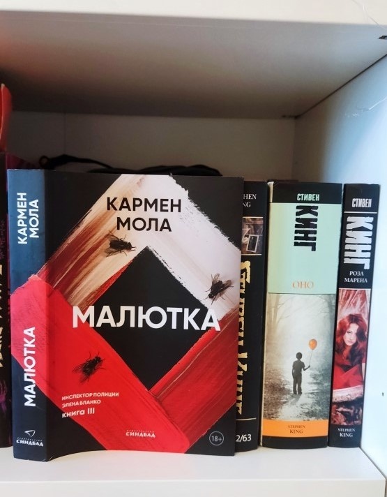Книга отлично вписалась в моем книжном шкафу.