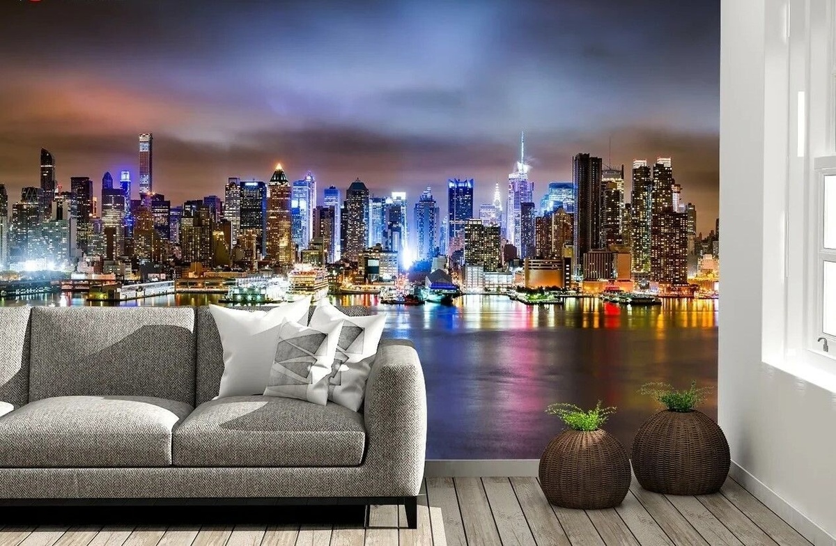     Цифровые фотообои в интерьере