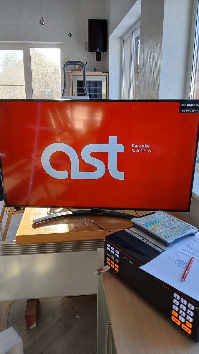 Обновление караоке ast-100 через USB с заменой жесткого диска.