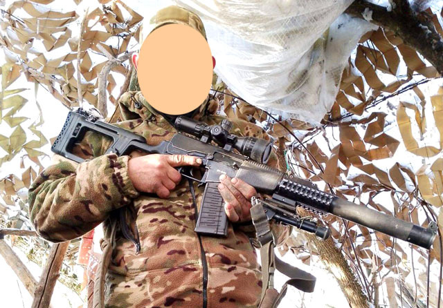 38. Боец с модернизированным ВССМ «Винторез» (фото из открытых источников)