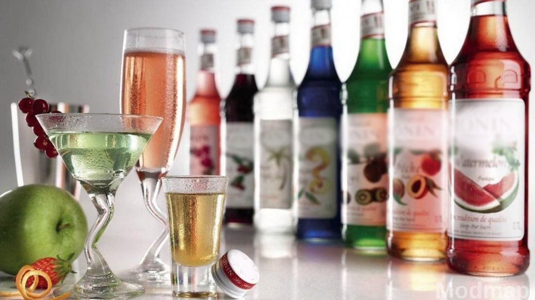 Сиропы для кофе и коктейлей 