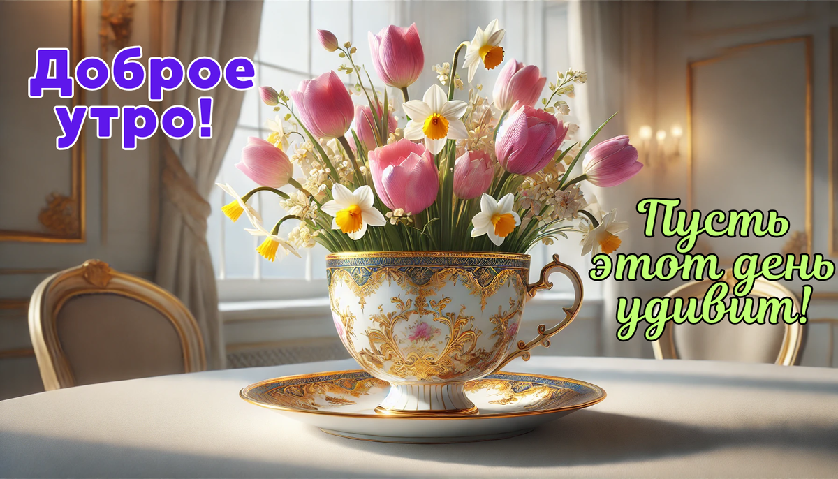 Доброе утро! Пусть этот день удивит!
