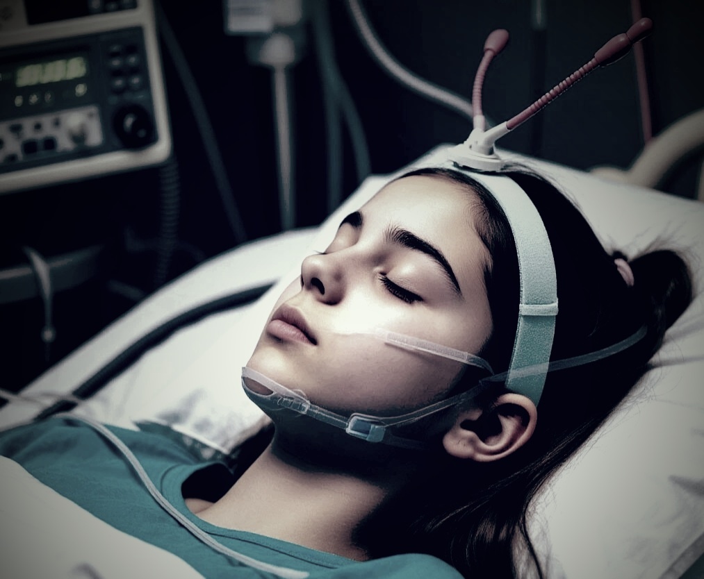 Катя в реанимации (нейросеть)