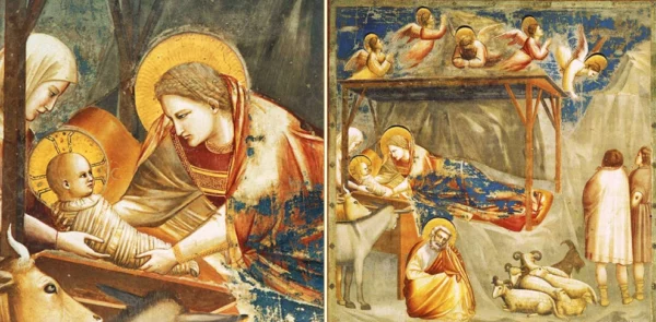 Джотто ди Бондоне. Рождество Христово (или Рождество с поклонением пастухов)
Капелла Скровеньи, Падуя, ок. 1305