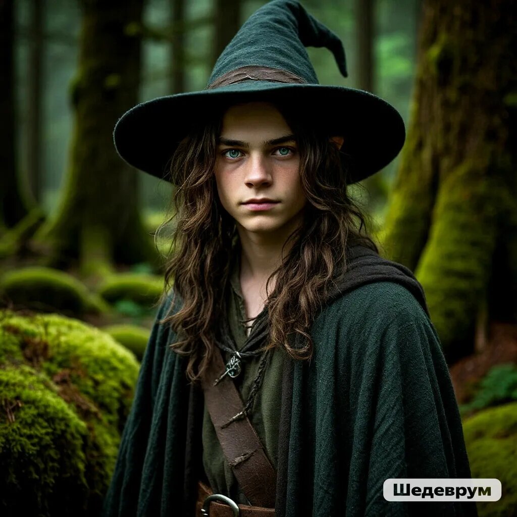 Портрет юного волшебника