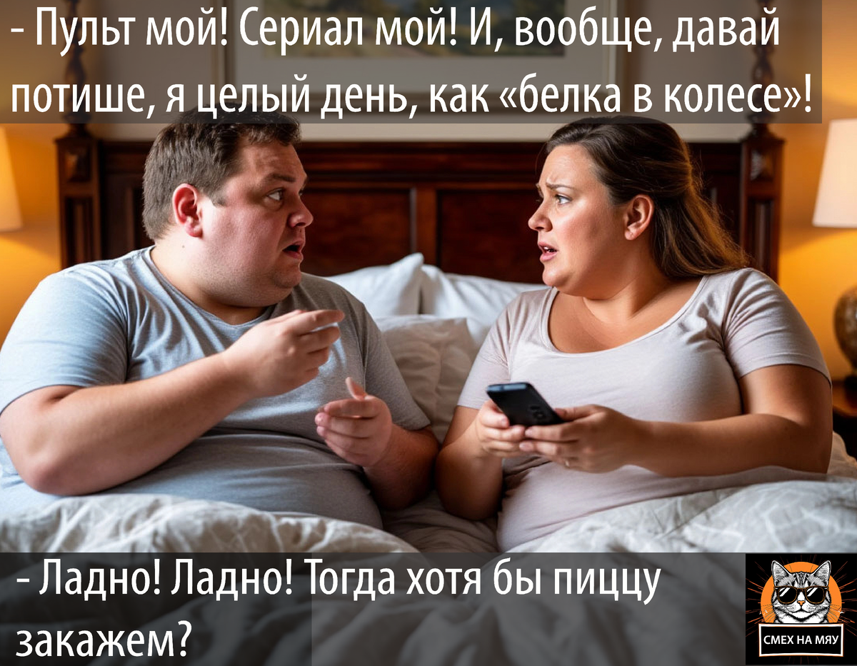 А у вас бывают споры из-за пульта?) И как вы договариваетесь?