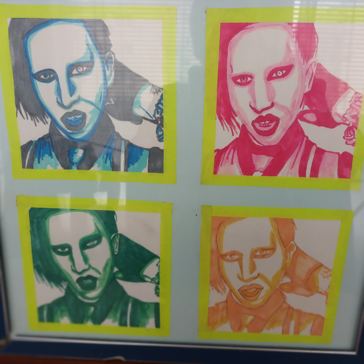 Мерилин Менсен первая Лерина работа,подарок  дяде