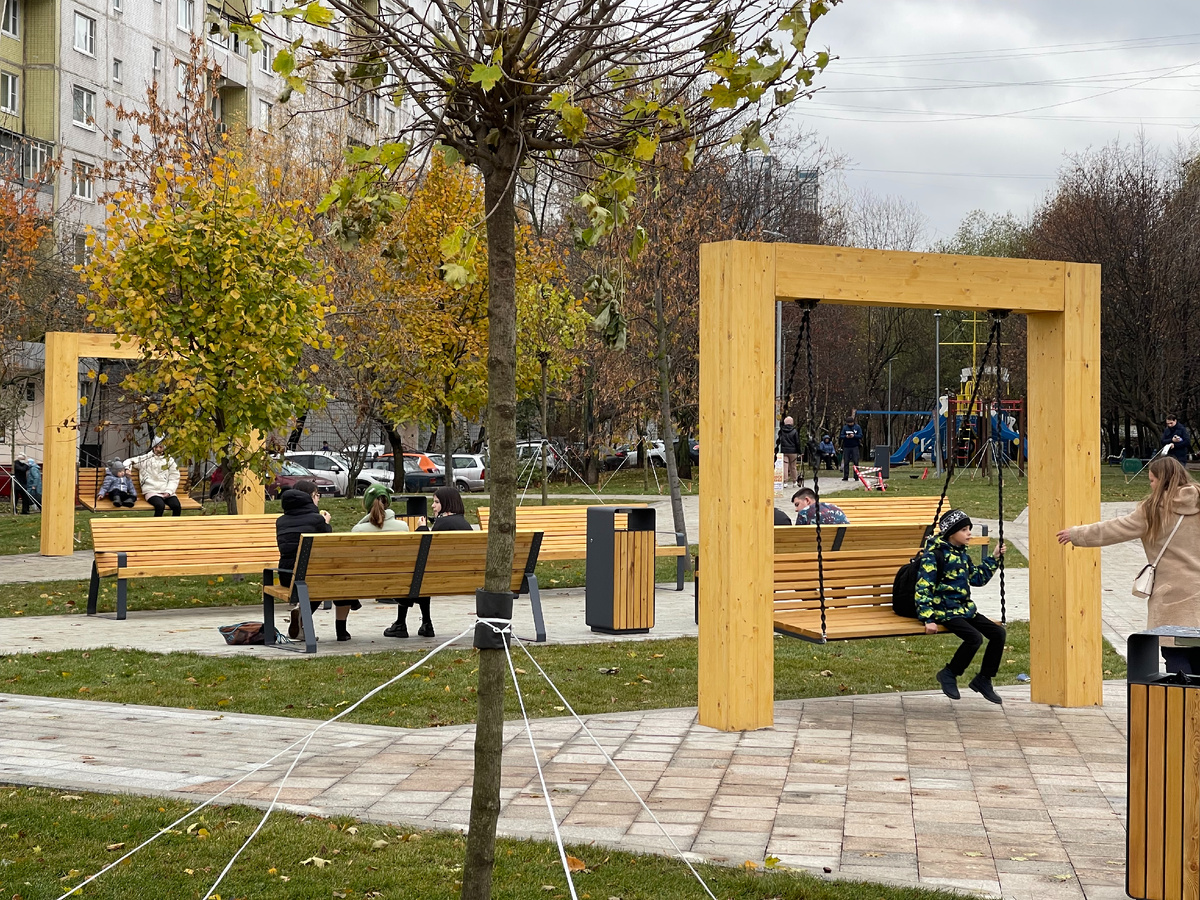 Наши МАФ для благоустройства территории пруда Дунай и улицы Липецкая в Бирюлево Восточное, Москва