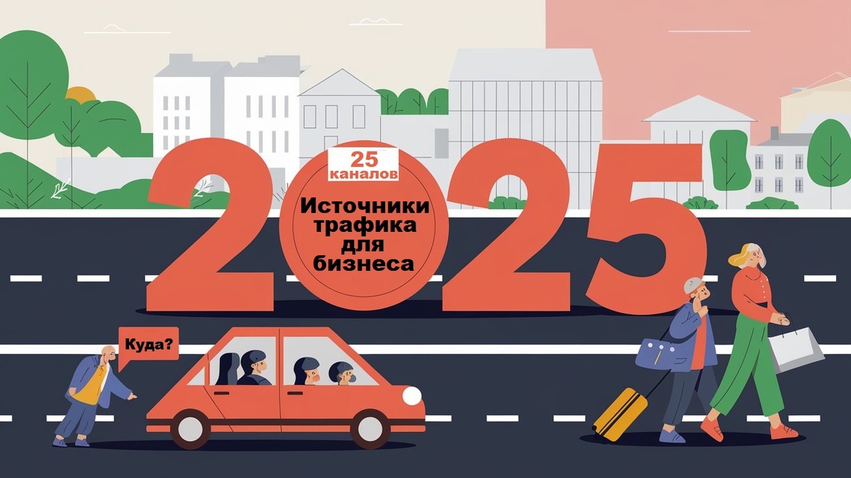 25 бесплатных и платных каналов привлечения трафика