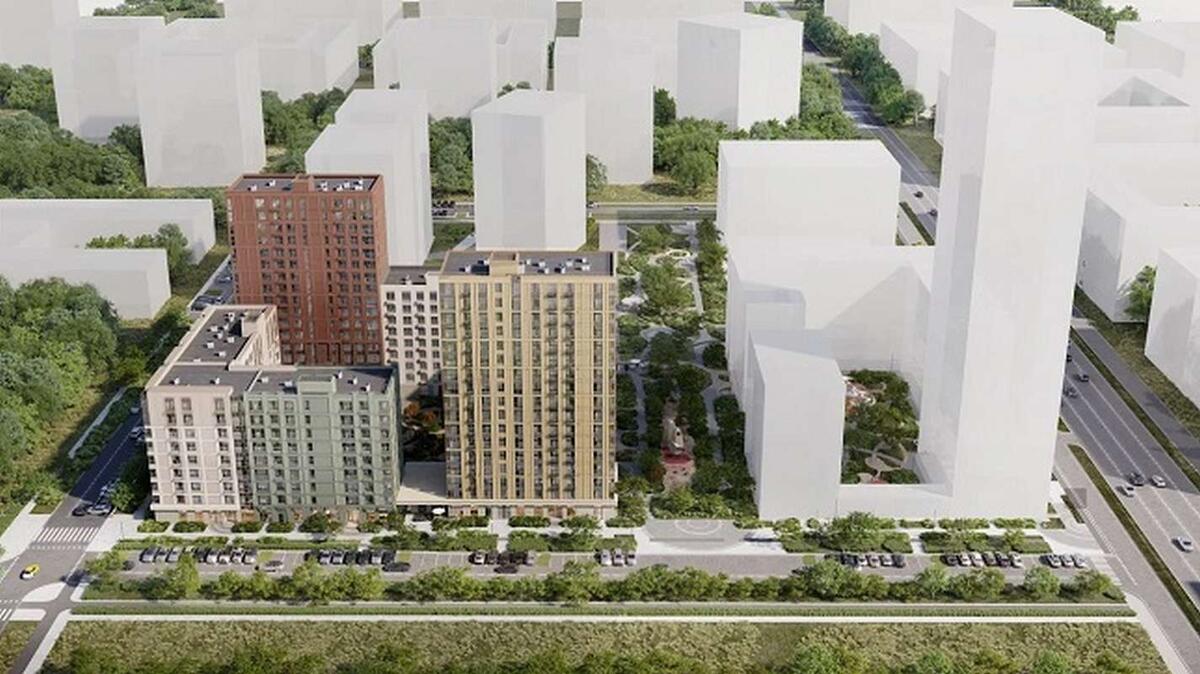 Проект и план застройки ЖК Курчатов в Екатеринбурге