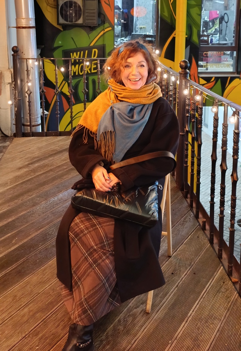 Фото автора. В креативном пространстве. 