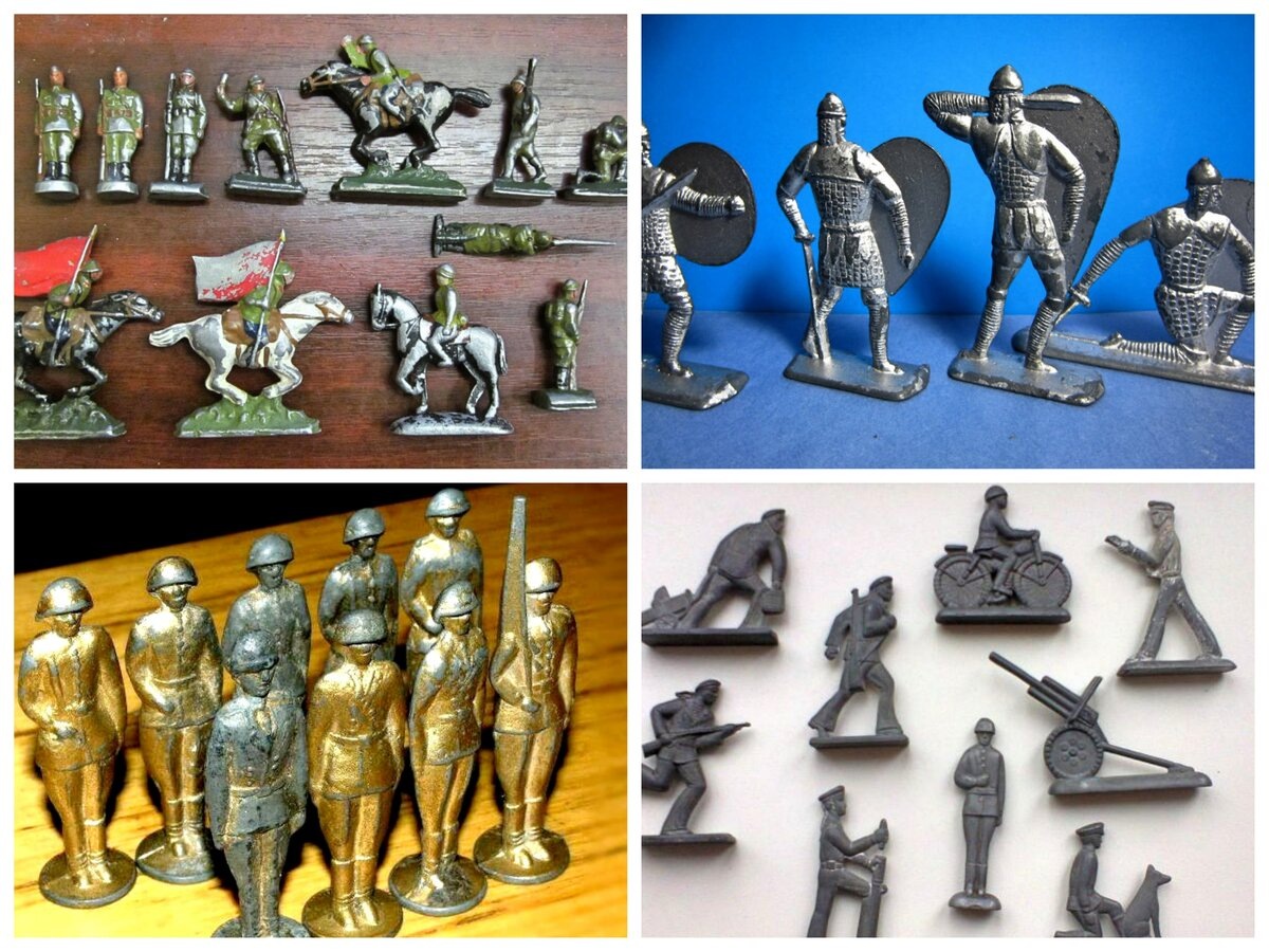 Оловянные солдатики - гордость любого деревенского мальчишки. Фото из свободного доступа в Интернете