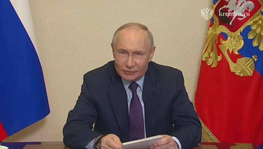    Фото: скриншот видео пресс-службы Кремля