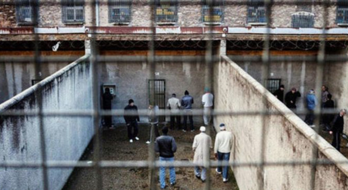 Тюрьма во Франции. Фото из открытых французских источников. 