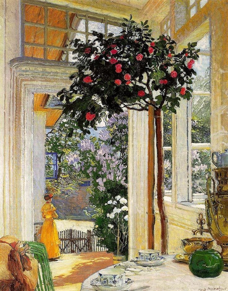 Юзеф Мехоффер «Майское солнце», 1911