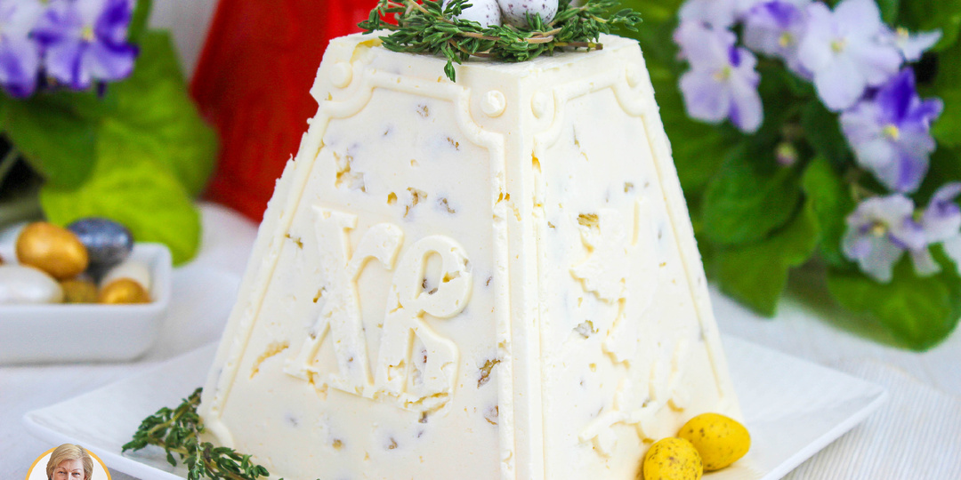 Творожная Пасха со вкусом мороженого!