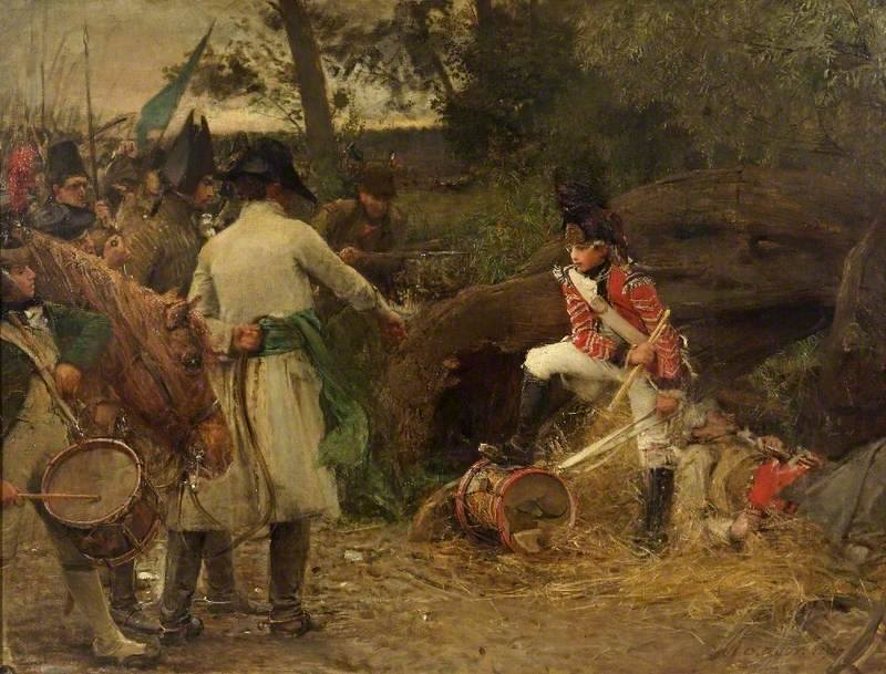The King's Drum Shall Never Be Beaten for Rebels, 1798 Sir Merton Russell-Cotes FRGS (1835 – 1921)