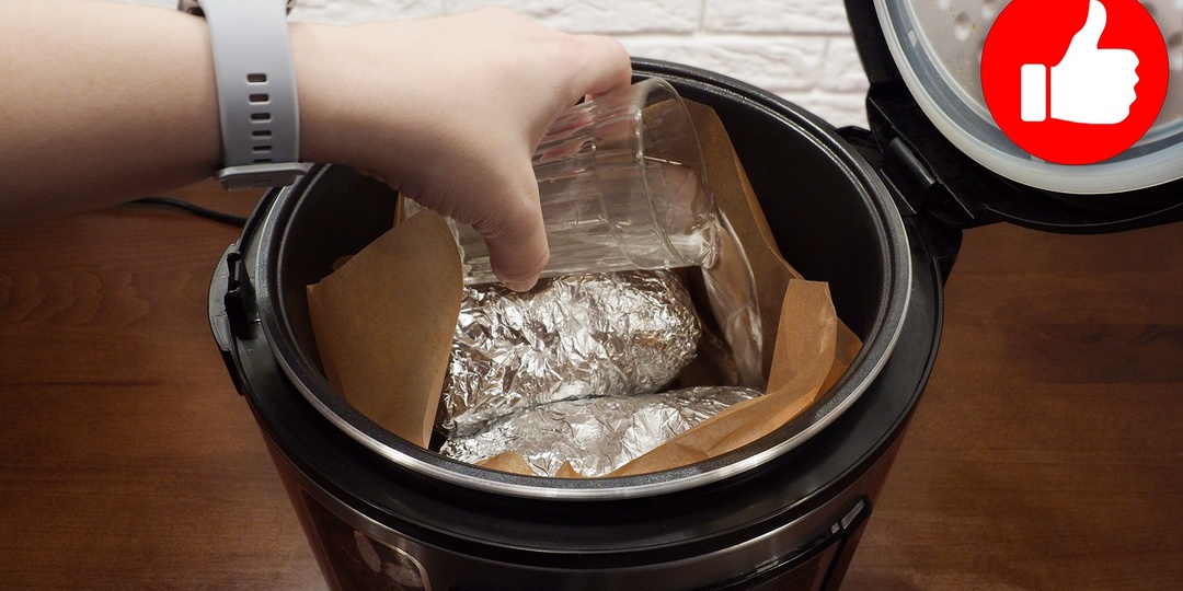 Свинина в фольге в мультиварке на обед или ужин