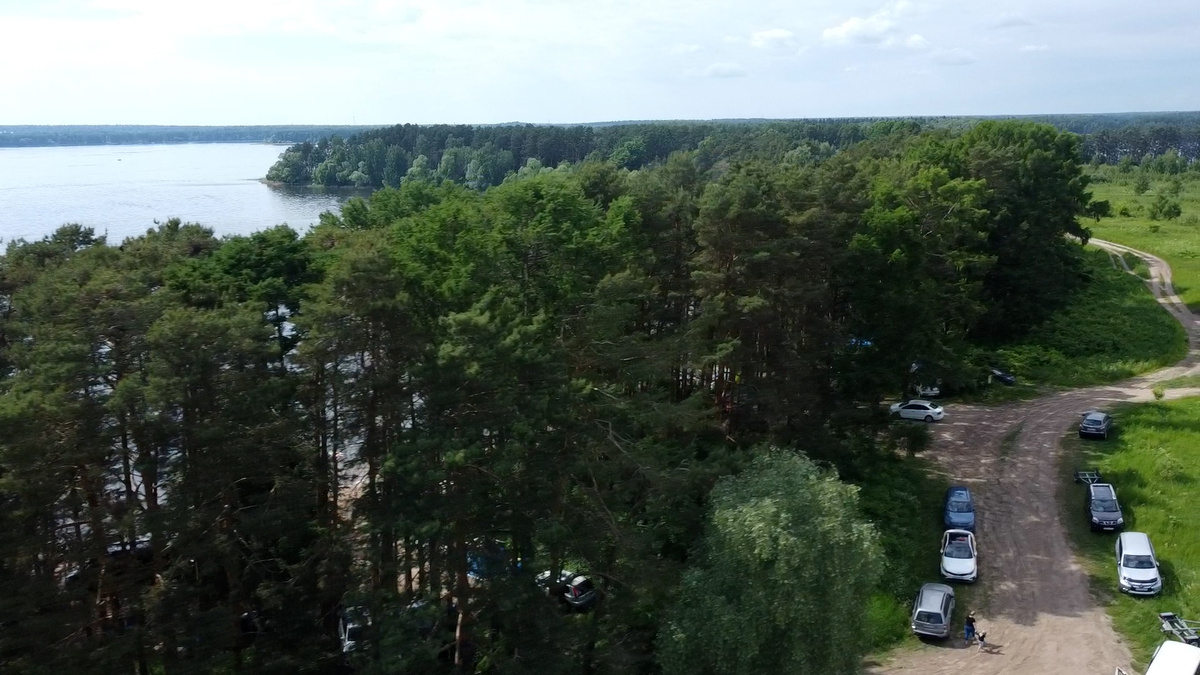 Истринское водохранилище.