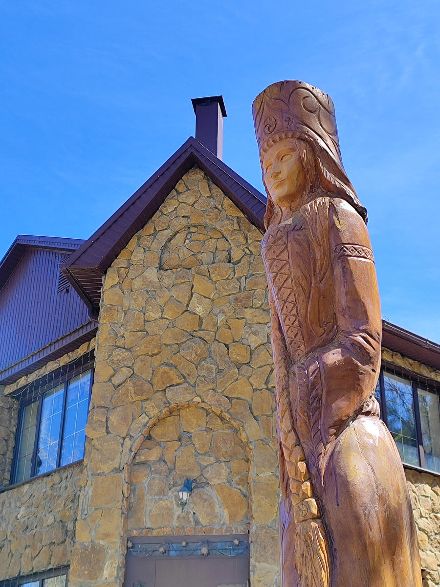 Озеро Капка (апрель 2025 года)