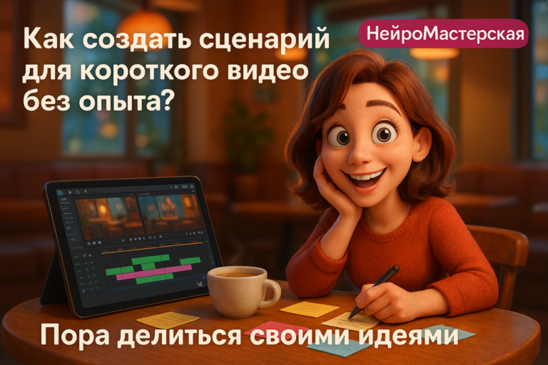    Как создать сценарий для короткого видео без опыта? Оксана Солдатова