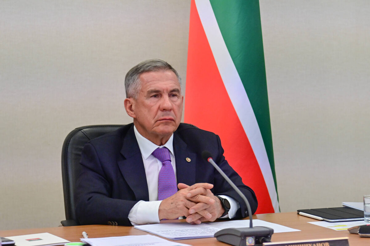 Раис Татарстана Рустам МиннихановФото: пресс-служба Раиса РТ