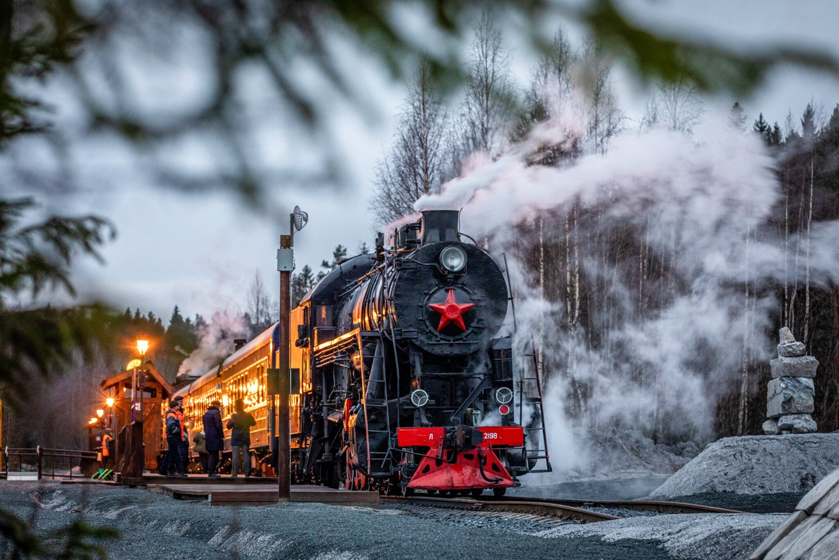 Рускеальский экспресс/Фото: туры в Карелию