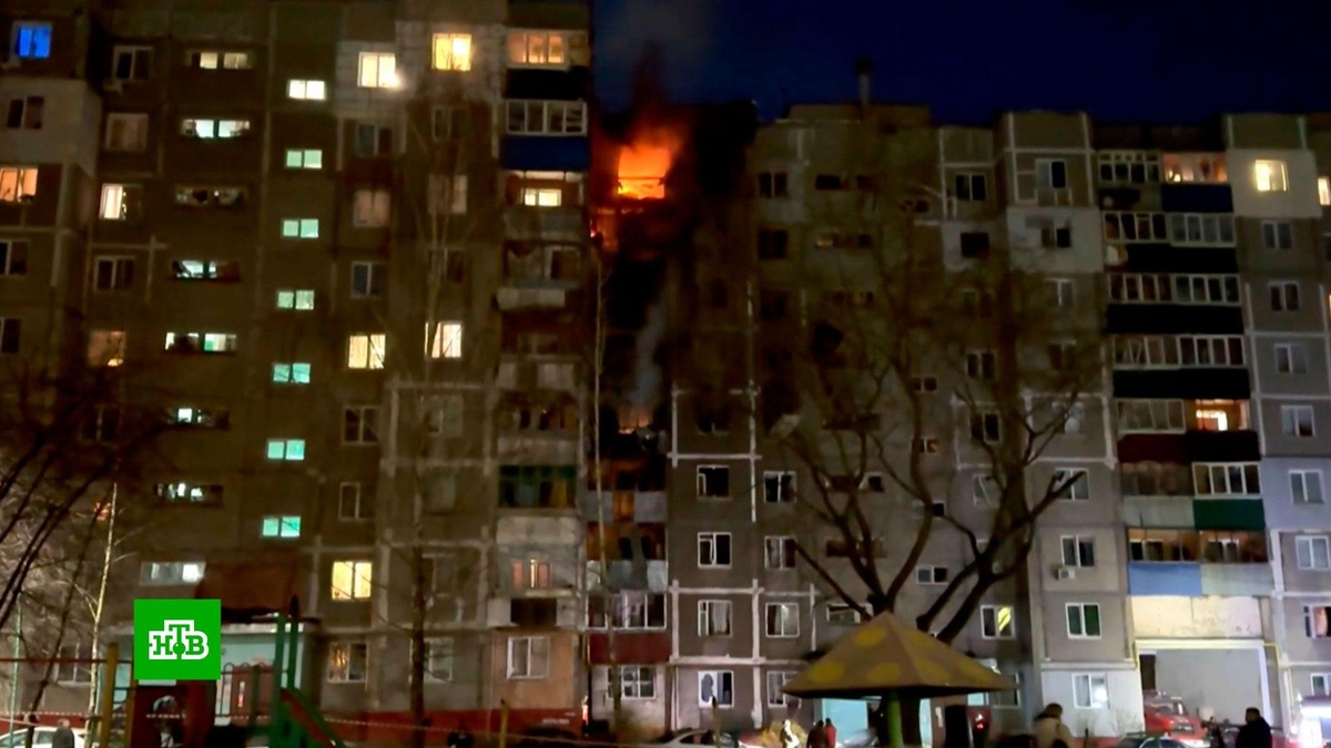    Беспилотники ВСУ повредили 24 многоквартирных дома в Курске