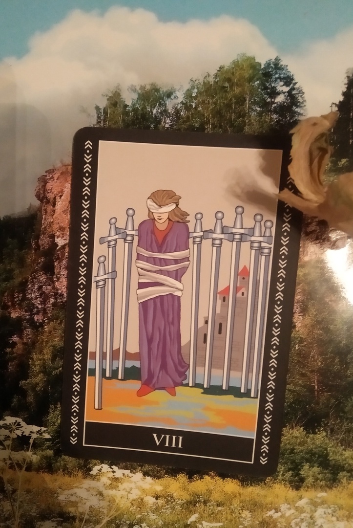 8 мечей - колода Райдера-Уэйта