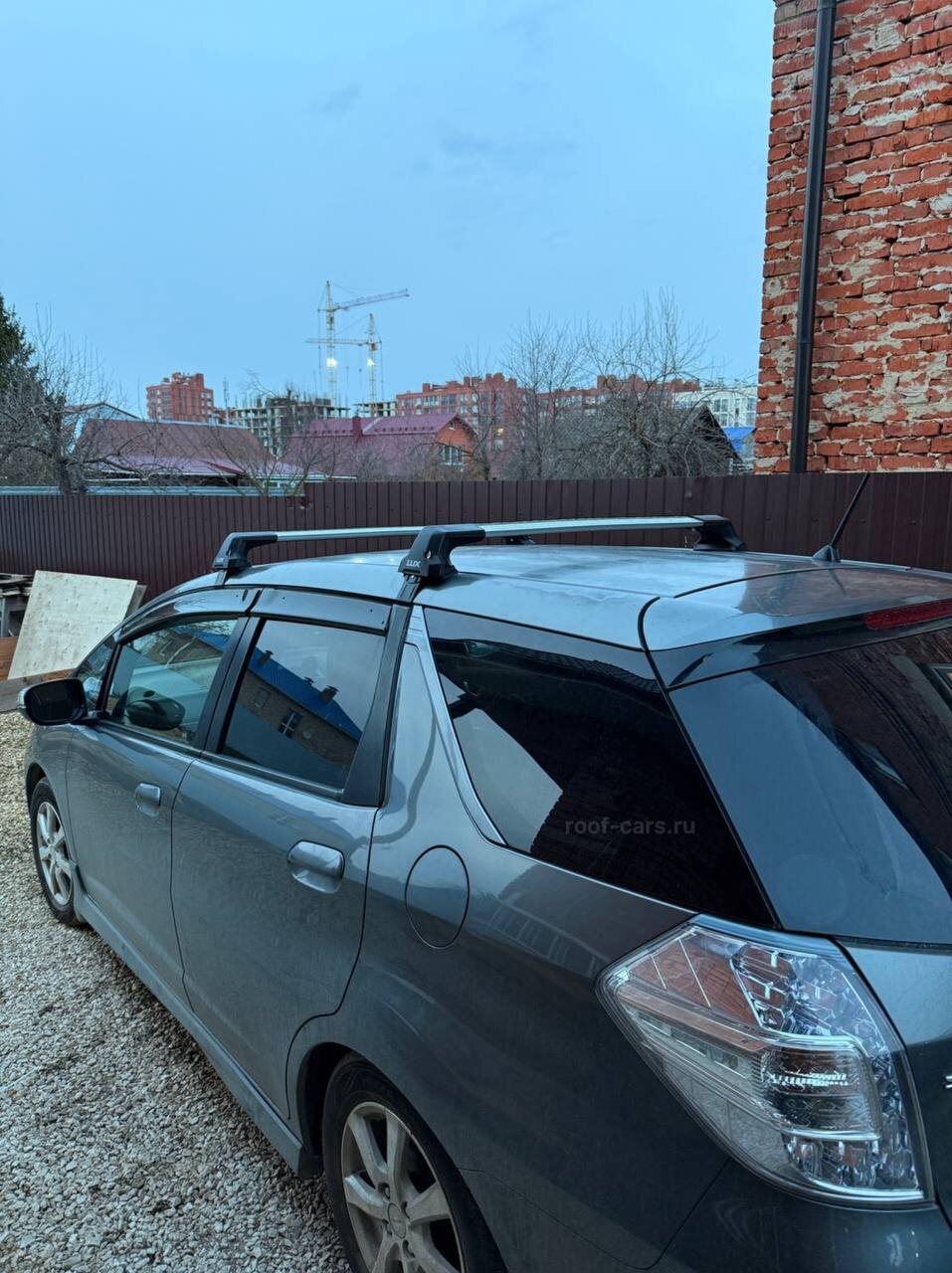 Установка багажника на Honda Fit Shuttle 2007-2013 в Туле