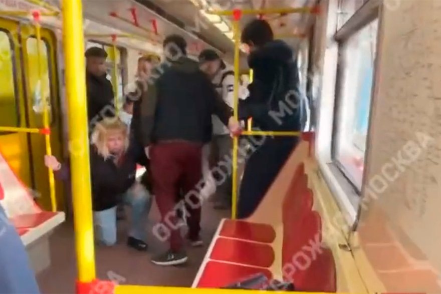 Кадр: Telegram-канал Осторожно, Москва