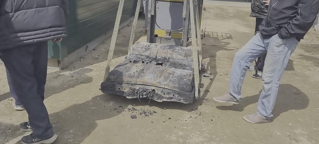    Начало экспертизы. Скоро всё станет ясно…