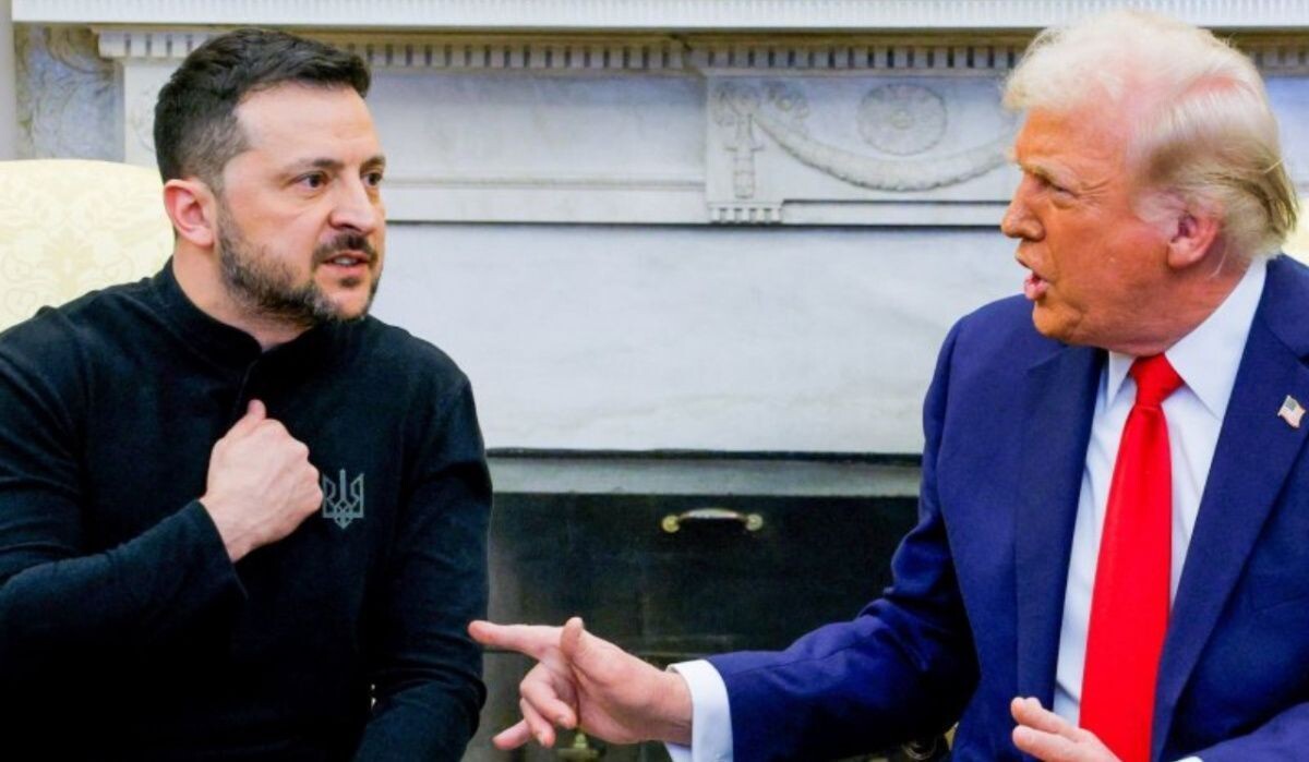     Перепалка между Трампом и Зеленским в Белом доме. Источник: rg.ru Автор фото: Reuters