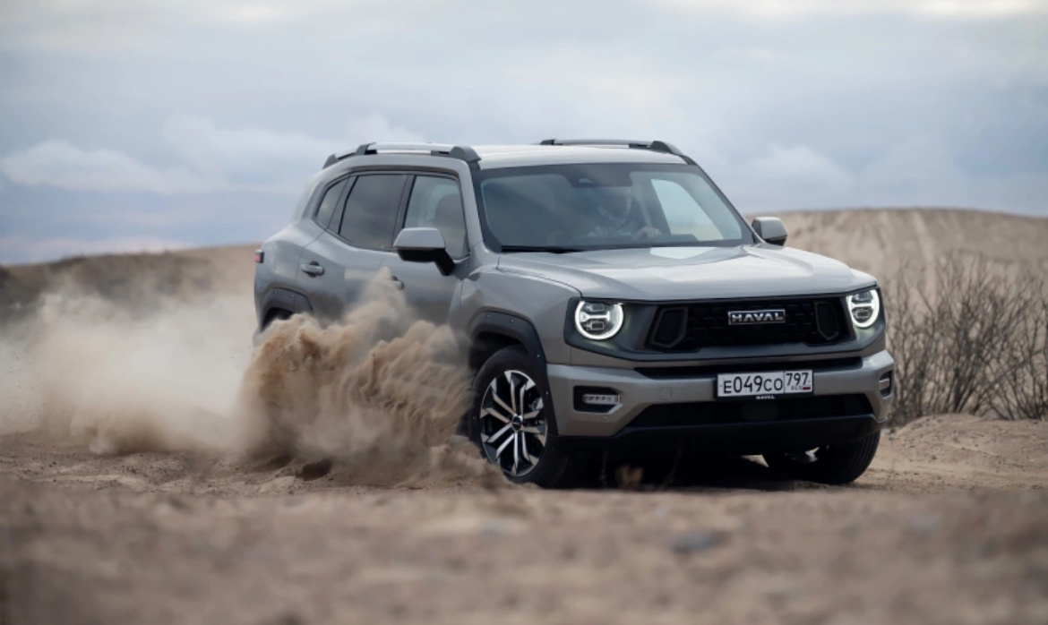 Haval H7 производит впечатление брутального внедорожика, но он — обычный кроссовер с несущим кузовом (Фото: Haval)